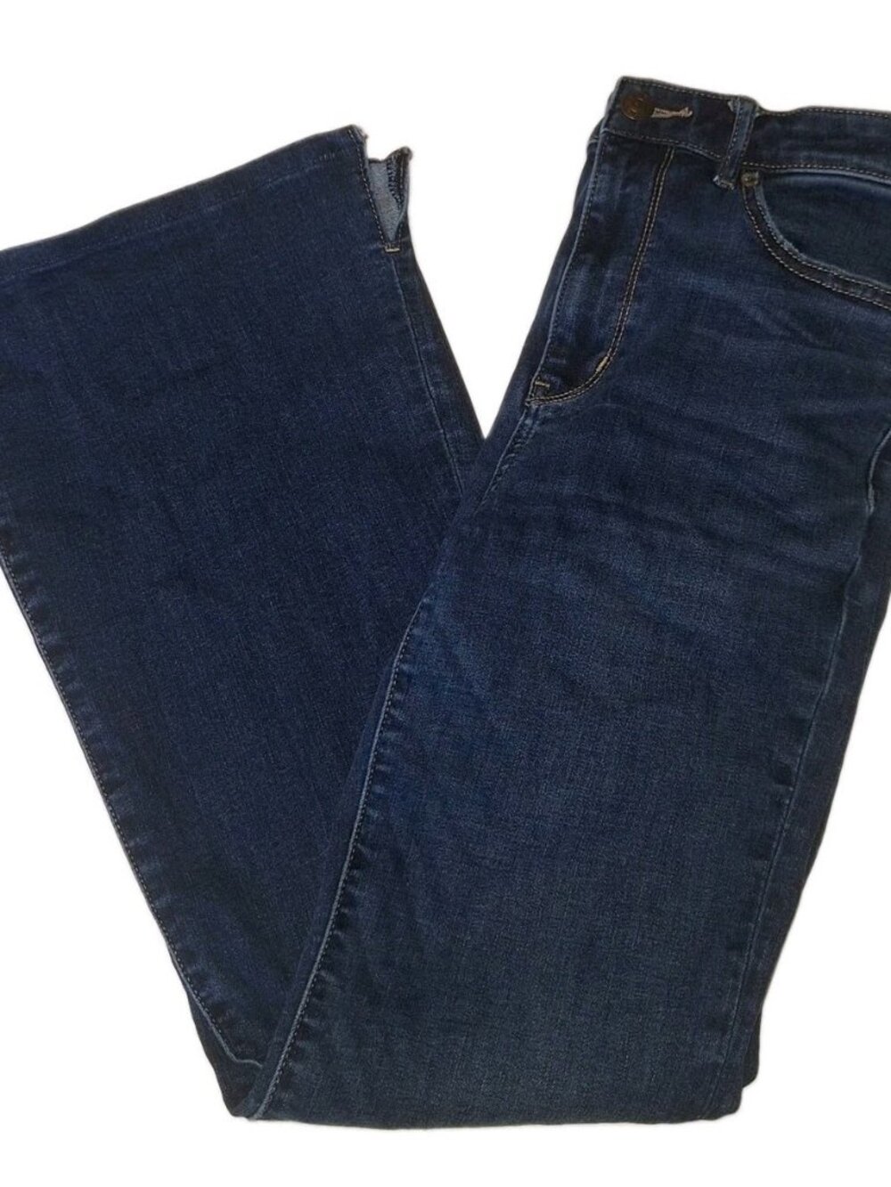 American Eagle Womens Size 8 Blue Flare Jeans 28x30